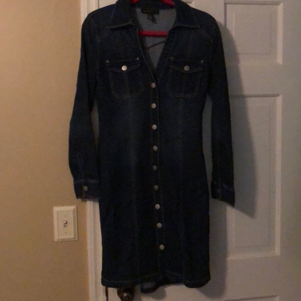 INC denim dress
